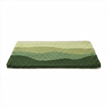 AHD® Badmat - Badmat Antislip - Douchemat - Groen - 60cm x 40cm x 2cm