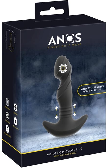 Anos Moving Rings Butt Plug