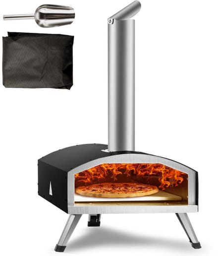 Bolt Edge Pizza Oven Buiten - Houtgestookt - Pizzasteen - Tot 300ºC - Inclusief Pizzaspatel