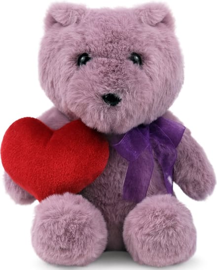 Speelgoed Knuffel - Pluche Knuffel - Beer Mary met een hart 21cm