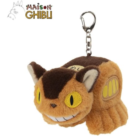 My Neighbor Totoro Nakayoshi Plush Keychain Catbus