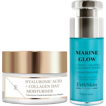 Marine Glow Vitamine C + Collageenconcentraat Serum 30ml + Hyaluronzuur & Collageen Dagcrème 50ml