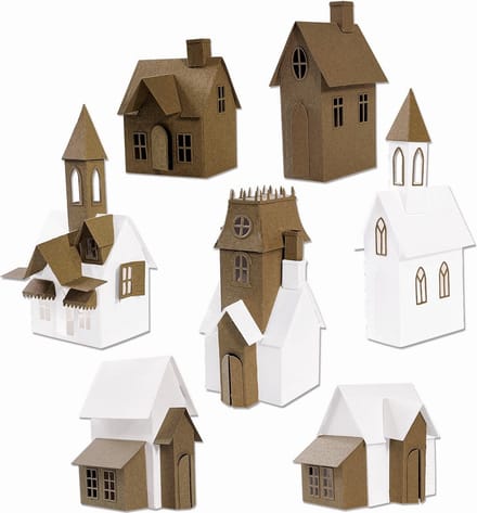 Sizzix Thinlits Ponssjabloon-set "Village Collection by Tim Holtz"