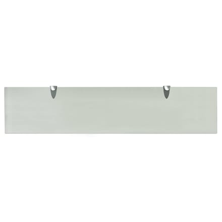 vidaXL - Zwevende - plank - 90x20 - cm - 8 - mm - glas