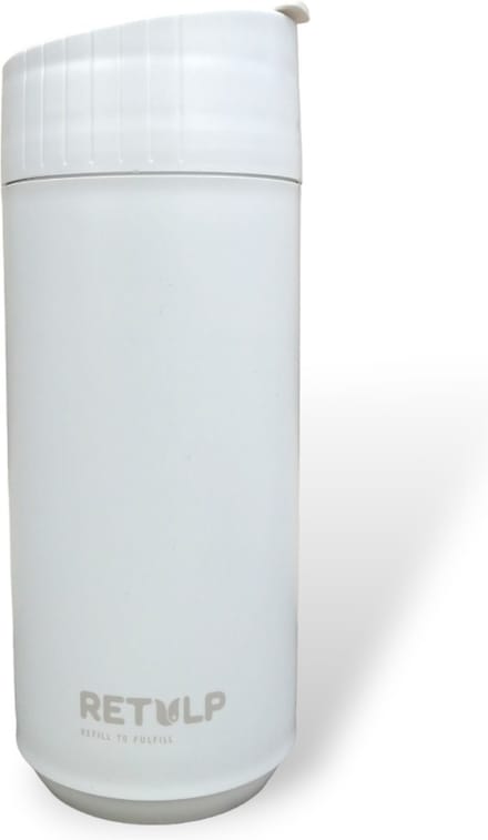 Retulp Bio Premium Beker - Koffiebeker to go - 425 ml - Wit