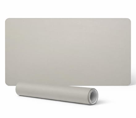 Antislip muis- en toetsenbordmat, lichtcrèmekleur, 90x45 cm