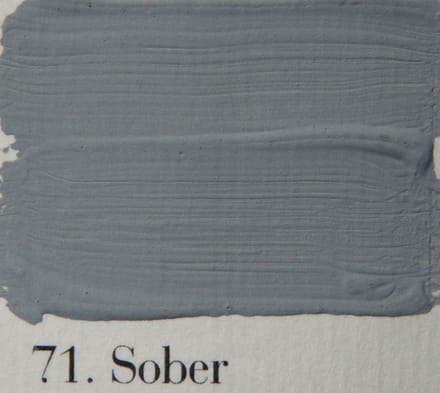 l' Authentique krijtverf, kleur 71 Sober, 2.5 lit