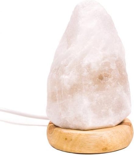 Mini Mood zoutlampje wit ruw USB + LED - 9 - 600 - L