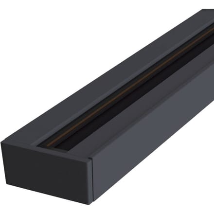Maytoni 1-fase rail Track in zwart 1.000 mm