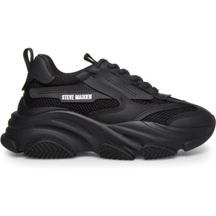 Dames Sneakers Steve Madden Posssession-e Black Zwart - Maat 37