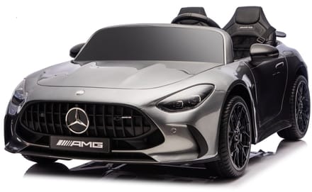 Mercedes AMG GT63 - Elektrische Kinderauto 2 persoons - 24V - met Afstandsbediening - Grijs