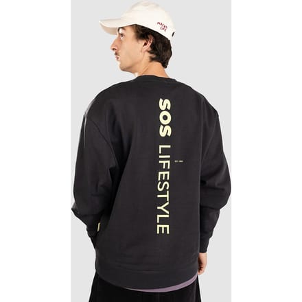 SOS Bovec Crew V1 Sweater blauw