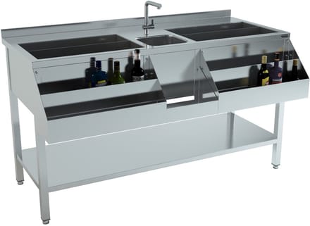 CombiSteel COCKTAIL BAR STATION 1600 - 7084.0015 - Horeca & Professioneel