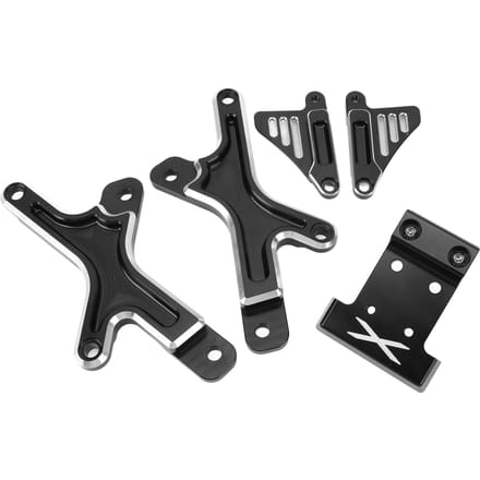 Zitverhoger Kits Metalen Behuizing Zitvering Verhogers Subframe Verhogingsbeugel voor SUR‑RON Light Bee X S black