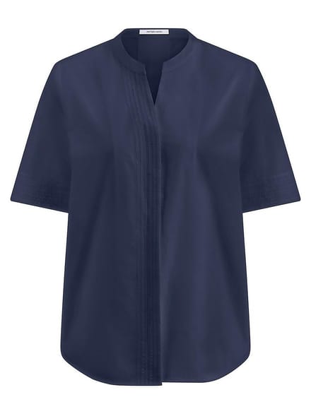 Blouse Van Peter Hahn blauw