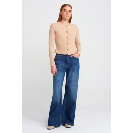 Hoge Taille Wijde Jeans