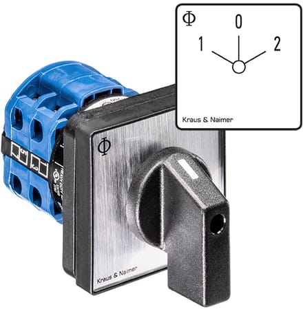 Kraus & Naimer CA10A441EF KRA DAHLANDER 1-0-2 20A 4VIJS