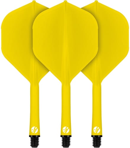 Shot Flight Deck System Yellow NO2 - Dart Flights