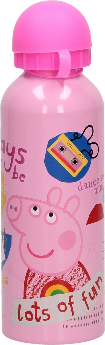Aluminium Drinkbeker Peppa Pig - Assorti - 1 stuk - 500 ml