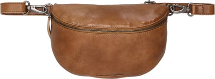 Hide & Stitches Paint Rock Heuptas - 100% Leder - Fanny Pack - Leren Dames Tas - Cognac