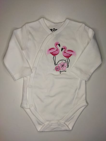Nini - Rompertje Mila - Omslagromper - Overslagromper - Maat 62 - 2 t/m 4 maanden