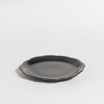 The Table Amsterdam Attic Ontbijtbord - Liquorice - Ø22 cm - Zwart