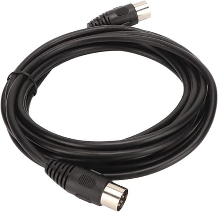 7-Pins DIN Audiokabel Man naar Man 3 Meter voor Stereo Installatie