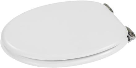 Universele Toiletzitting met Softclose - Wit MDF Toiletdeksel