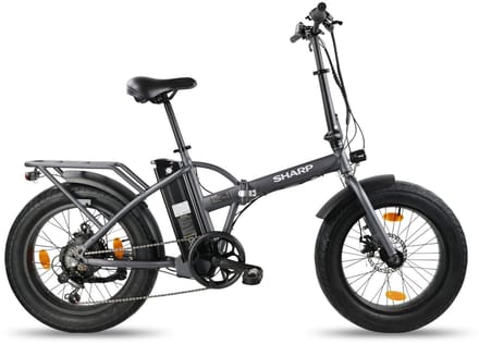 Sharp Fat Folding elektrische vouwfiets 10.4Ah 20 inch