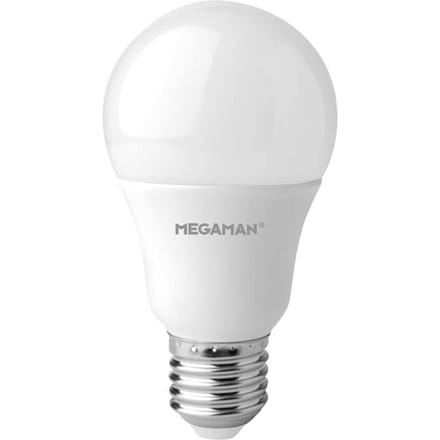 MEGAMAN LED lamp A60 E27 6W 2.700K 810lm dimbaar