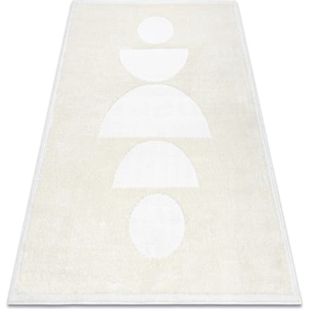 Kleden Rugsx Tapijt modern MODE 8598 geometrisch creme 80x150 cm