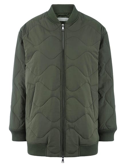 Gewatteerde blouson Van Peter Hahn groen