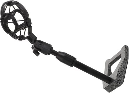 Microfoonstandaard Bureau - Microfoonhouder - Opnemen Geluid - Trillingsdempend - 32.5 cm - Zwart
