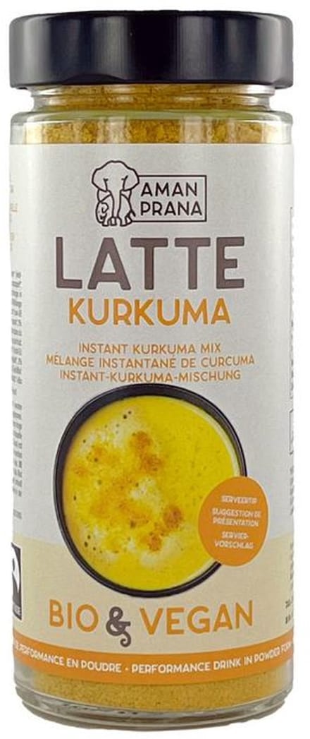 Aman Prana Latte Kurkuma Bio 170GR