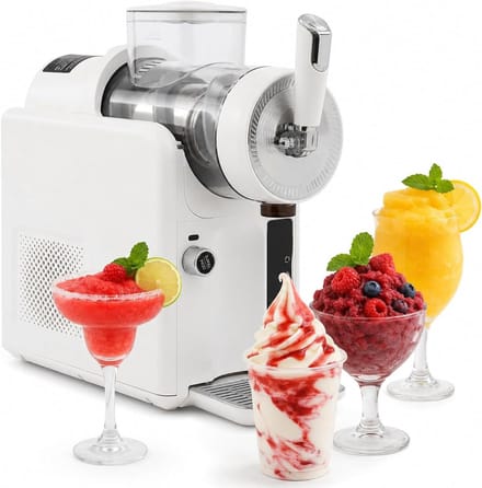 Slushmachine - IJsmachine Slush - IJsdrankjes Maken - Zelfreinigend - 2 Liter - Wit