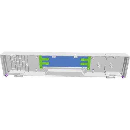 AEG controlepaneel, wit, AEG, EDW1850; [590mm] 140212709095