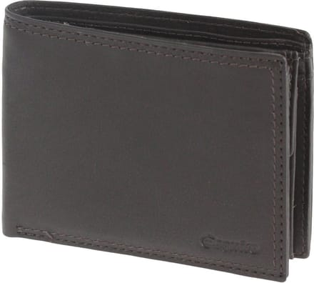 Esquire Duo Portemonnee Leer 12 cm - Jongens - Horizontaal - brown