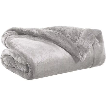 Deken Vivaraise Tender in polyester, parel kleur, 150 x 200 cm