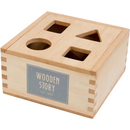 Boîte de tri in natuurlijk hout Wooden Story