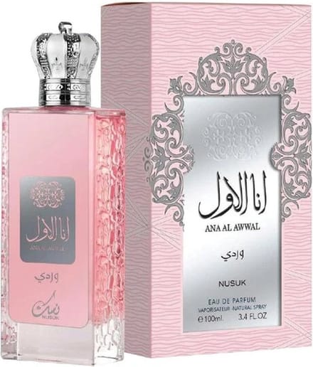 Nusuk Ladies Ana Al Awwal Wardi Eau De Parfum – 100 ml