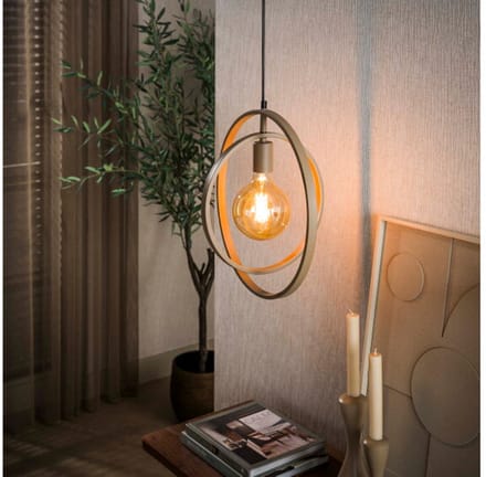 Hanglamp Turn Around 1L - Beige