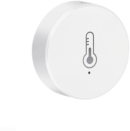 Mini Sensor - Vochtigheid Meter - Slim Huis - Real-time Monitoring - 13x13x3 cm - Wit