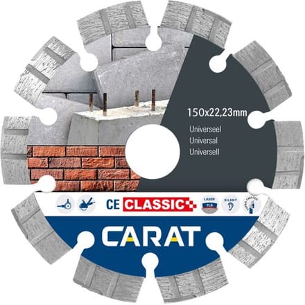 Carat diamantzaag universeel ce classic Ø150x22,23mm