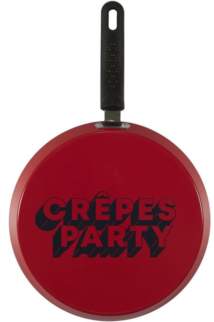 Lily Cook Pannenkoekenpan - rood - D26 cm - Aluminium