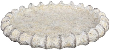 PTMD - Schaal Cheyene - Beige - 40x40x5cm