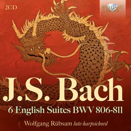 Wolfgang Rübsam - J.S. Bach: 6 English Suites Bwv 806-811 (2 CD)