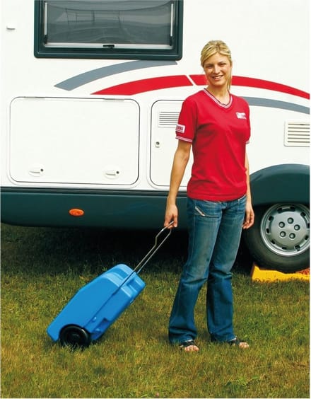 Fiamma SCHOONWATERTANK - jerrycans vast - blauw