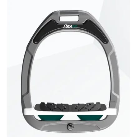 Gemonteerde Ultra Grip Aluminium/Wit/Groen Flex-On Green Composite