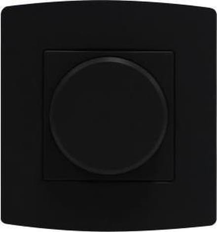 Dimmer voor verlichting 230V - 38638 - Zwart