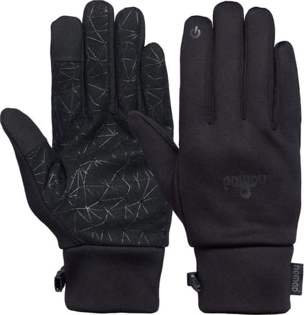 NOMAD® Softshell Handschoenen L | Heren & Dames | Warm en Flexibel | Anti-slipprint | Touch screen tip | Fleece Voering